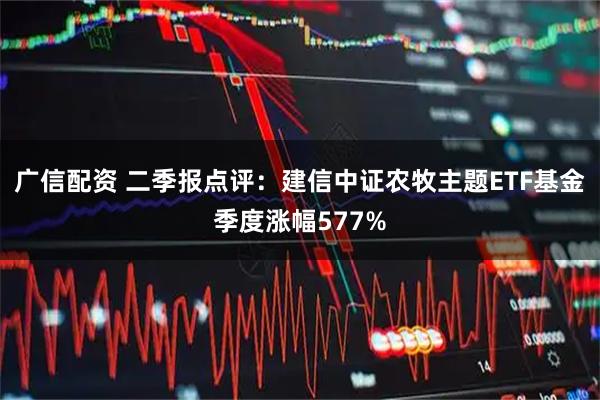 广信配资 二季报点评：建信中证农牧主题ETF基金季度涨幅577%